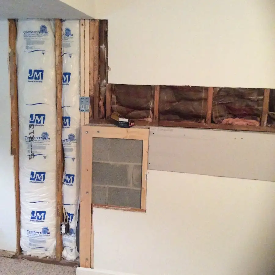 Wall insulation replacement during Structural Drying in Port Huron